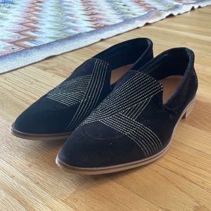 Everlane The Modern Loafer Black Velvet